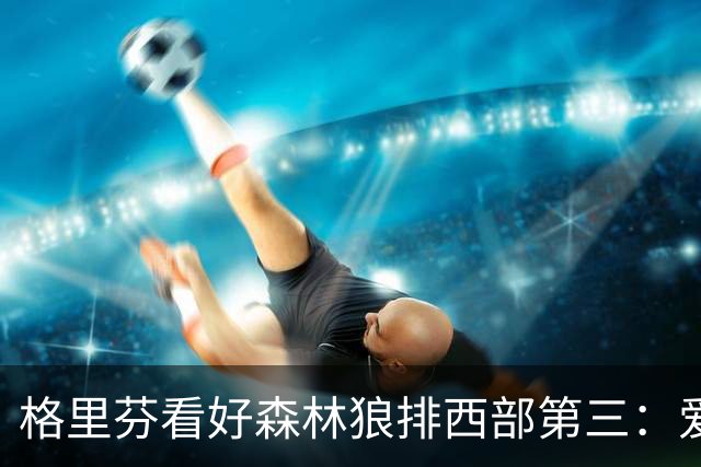 格里芬看好森林狼排西部第三：爱德华兹与拉梅洛打球太有观赏性